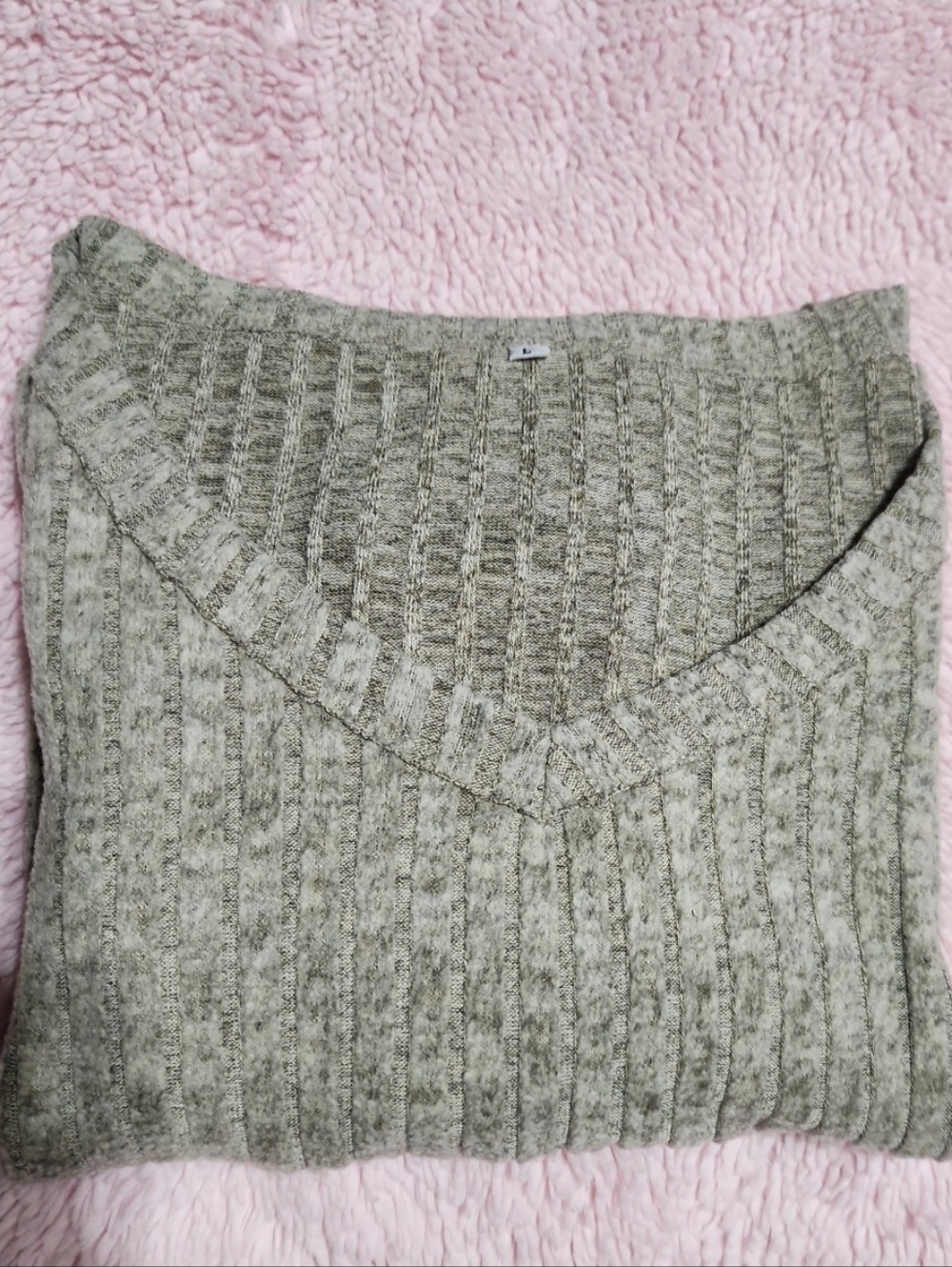 Large V-Neck Women's Sweater